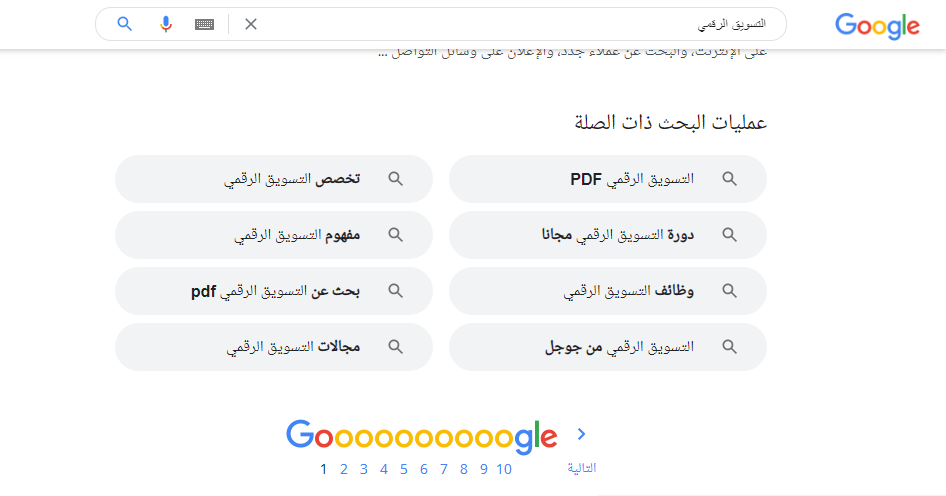 رفع ترتيب الموقع