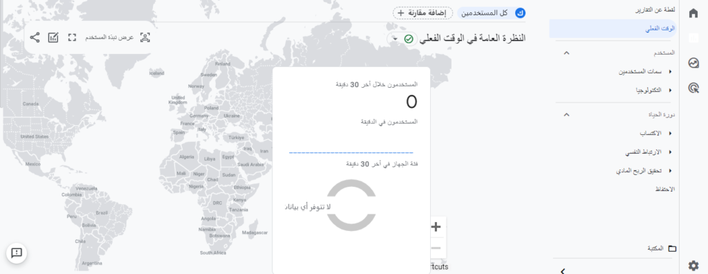 تقارير إحصائيات جوجل 4