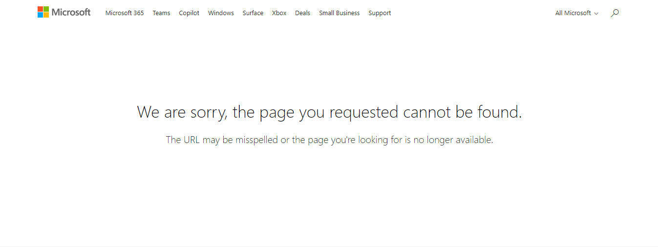 صفحة خطا 404 بسيطة