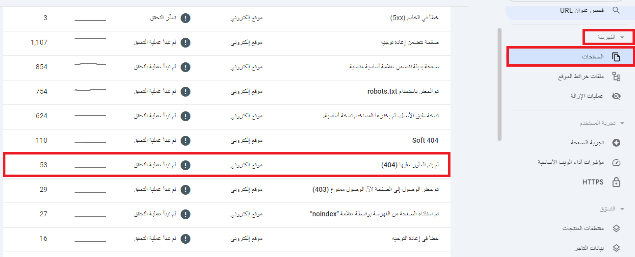 طرق العثور على خطا 404 الصعب